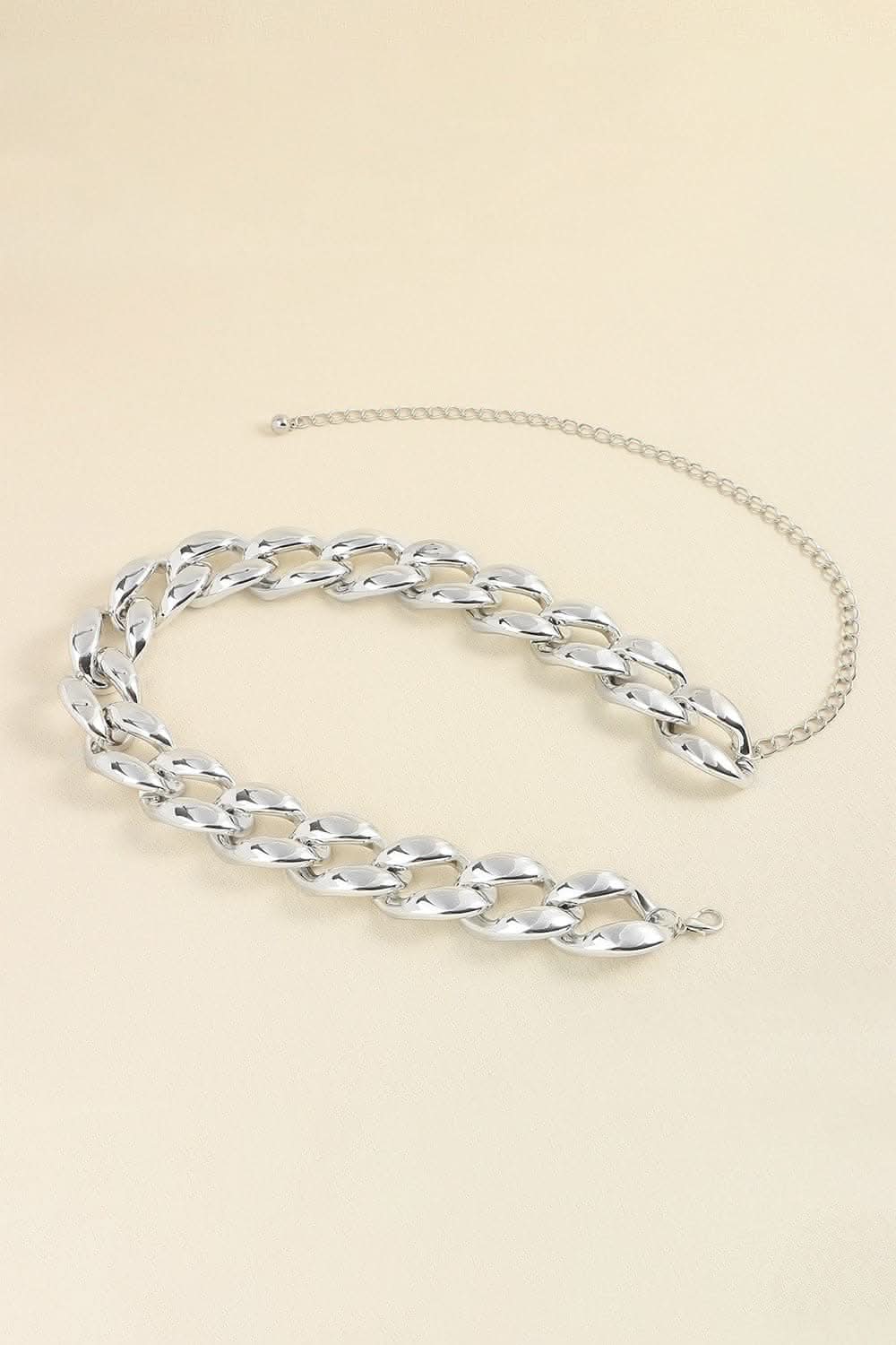Chic acrylic curb chain belt 1.2" - Love Salve